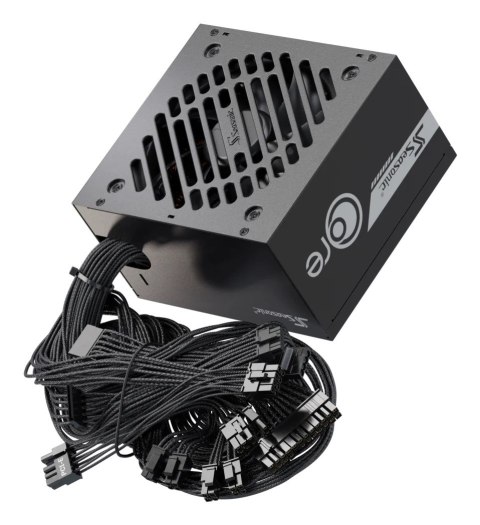 850W Seasonic CORE BC-850 ATX3.1 (schwarz, 1x 12-Pin High Power GPU, 3x PCIe, 850 Watt) Seasonic