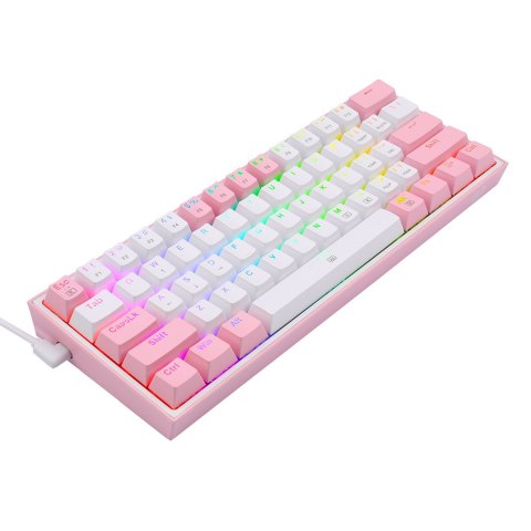 Klawiatura Redragon K617 Fizz (K617-RGB pink) REDRAGON