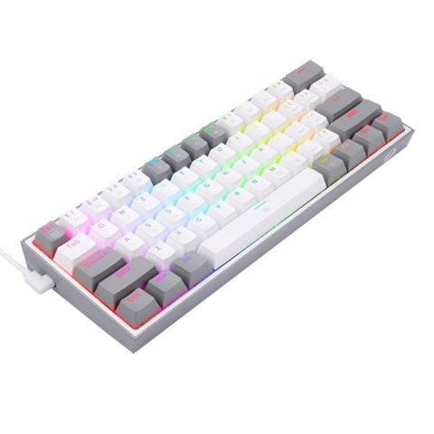 Klawiatura Redragon K617 Fizz Red switch (K617WG-RGB) REDRAGON