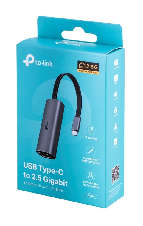 TP-Link UE302C adapter RJ-45 TP-LINK