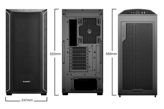 Be quiet! Shadow Base 800 DX Black Midi Tower Czarny BE QUIET!