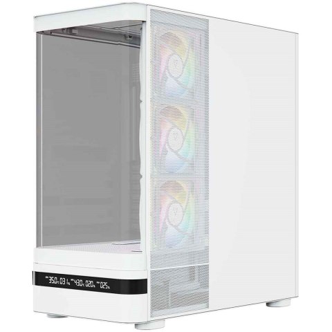 MODECOM Obudowa Volcano AQ200 ARGB Midi biała MODECOM