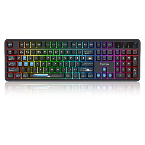 REDRAGON K526BB-WL klawiatura Czarny REDRAGON