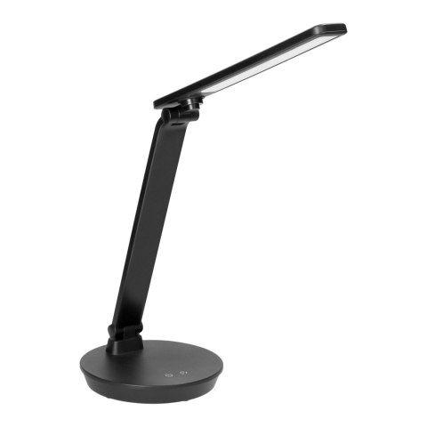 HERON LED, lampka biurkowa, 5W, 250lm, 2700-6500K, zmiana barwy światła, funkcja ściemniania, czarna Orno
