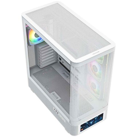 MODECOM Obudowa Volcano AQ500 ARGB Midi biała MODECOM