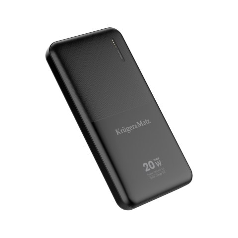 PowerBank Kruger&Matz 10000 mAh Li-pol z funkcją QC oraz PD Kruger&Matz