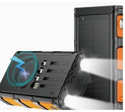 US17 Powerbank solarny z latarką ATL