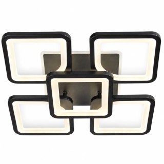ZD214 Lampa sufitowa led rgb czarna + pilot ATL