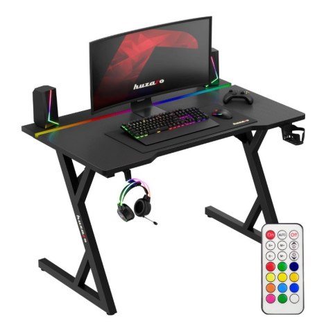 Biurko gamingowe Huzaro Hero 2.4 RGB Black Huzaro