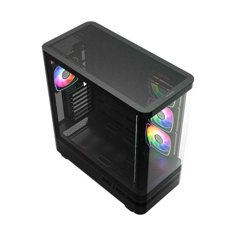 MODECOM Obudowa Volcano AQ100 ARGB Midi czarna MODECOM