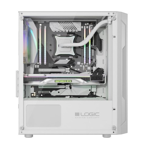 Obudowa LOGIC ARAMIS ARGB Mini USB 3.0 Biała LOGIC