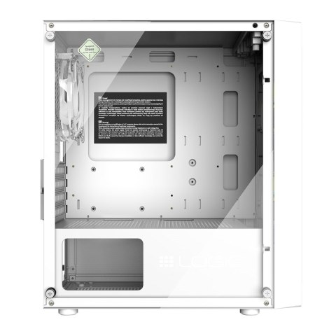 Obudowa LOGIC ARAMIS ARGB Mini USB 3.0 Biała LOGIC