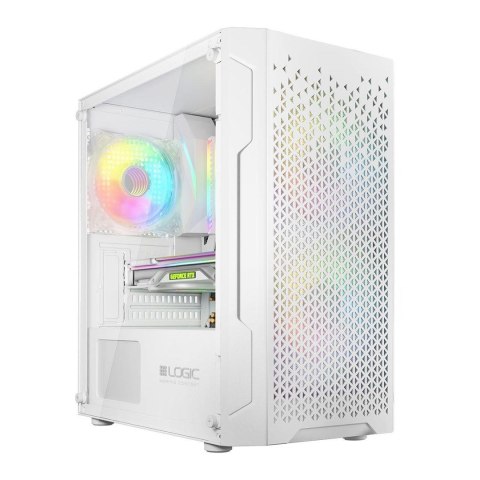 Obudowa LOGIC ARAMIS ARGB Mini USB 3.0 Biała LOGIC