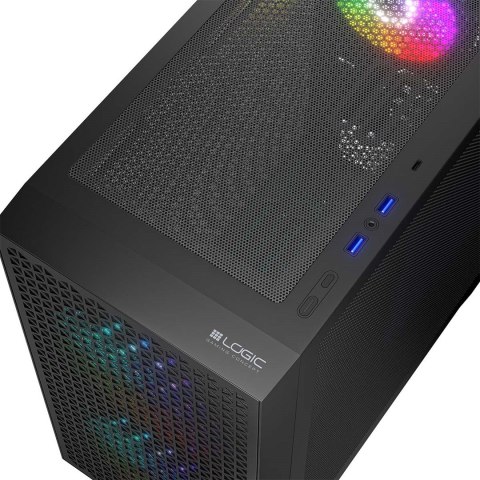 Obudowa Logic DART PRO ARGB MINI USB-C Czarna LOGIC