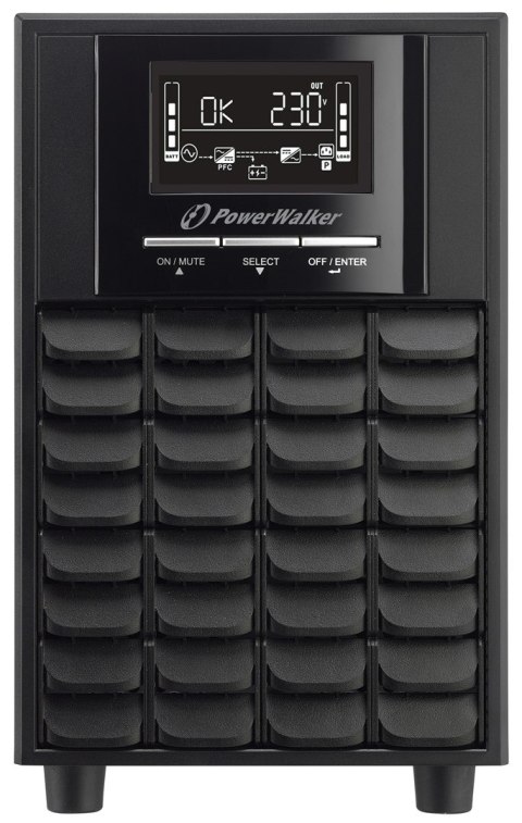 POWER WALKER UPS LINE-IN VI 3000 CW FR 3000VA, 3X 230V PL, USB, RS-232, LCD, EPO POWER WALKER