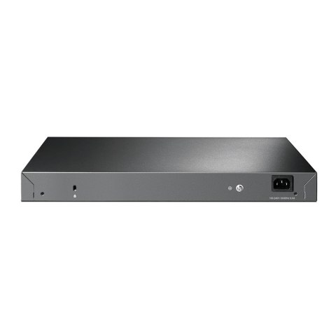 TP-Link JetStream TL-SG3452P przełącznik sieciowy Zarządzany L2/L3 Gigabit Ethernet (10/100/1000) Obsługa PoE 1U Czarny TP-LINK