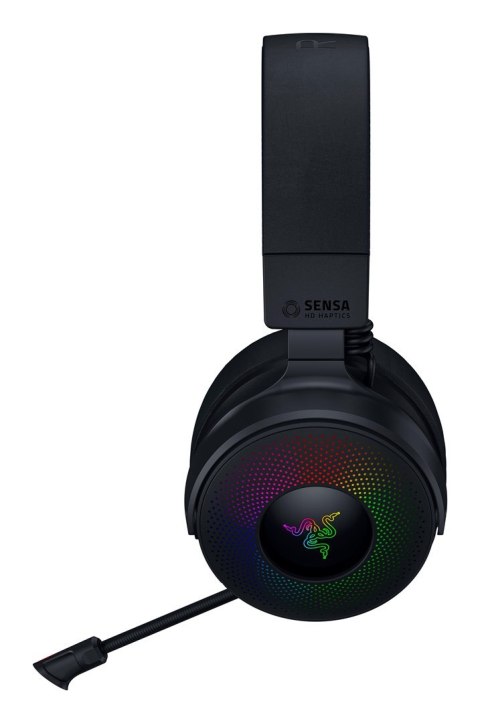 Zestaw słuchawkowy Razer Kraken V4 Pro Bluetooth Over-ear Microphone Bezprzewodowy Czarny RAZER