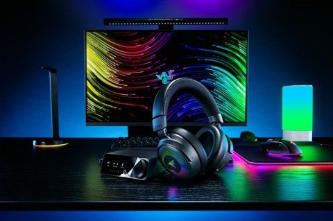 Zestaw słuchawkowy Razer Kraken V4 Pro Bluetooth Over-ear Microphone Bezprzewodowy Czarny RAZER