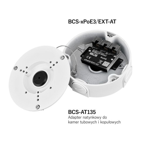 Switch POE BCS POWER BCS-xPoE3/EXT-AT BCS