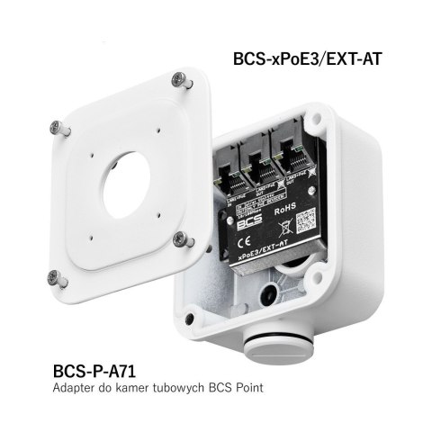 Switch POE BCS POWER BCS-xPoE3/EXT-AT BCS