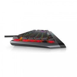 Dell AW510K, Wired, Mechanical Gaming Keyboard, RGB LED light, EN, Dark Gray, USB,