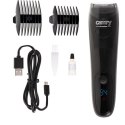 Camry CR 2833 Vacuum beard trimmer, Charging time 1h, Running time 1h, Black