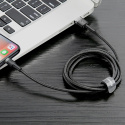 Baseus kabel Cafule USB - Lightning 2,0 m 1,5A szaro-czarny