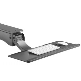 Uchwyt na klawiaturę podbiurkowy regulowany MC-795 do pracy stojąco - siedzącej max zmiana 34cm
