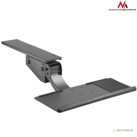 Uchwyt na klawiaturę podbiurkowy regulowany MC-795 do pracy stojąco - siedzącej max zmiana 34cm Uchwyt na klawiaturę podbiurkowy regulowany MC-795 do pracy stojąco - siedzącej max zmiana 34cm