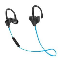 EH188B Esperanza słuchawki douszne bluetooth sportowe czarno-niebieskie