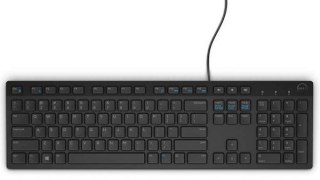 Dell KB216 Multimedia, Wired, Keyboard layout EN, Black, US International, Numeric keypad, 503 g