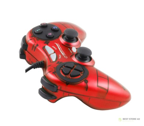 EGG105R Gamepad PC USB Fighter czerwony Esperanza EGG105R Gamepad PC USB Fighter czerwony Esperanza