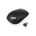 Lenovo ThinkPad Essential Mouse Wireless, Black, Wireless connection, Optical, No, Yes