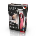 Adler Hair clipper AD 2825 Corded, Red
