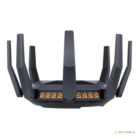 Asus AX6000 Dual Band Router RT-AX89X 802.11ax, 10/100/1000 Mbit/s, Ethernet LAN (RJ-45) ports 8, Antenna type 8xExternal, 2xUSB Asus AX6000 Dual Band Router RT-AX89X 802.11ax, 10/100/1000 Mbit/s, Ethernet LAN (RJ-45) ports 8, Antenna type 8xExternal, 2xUSB
