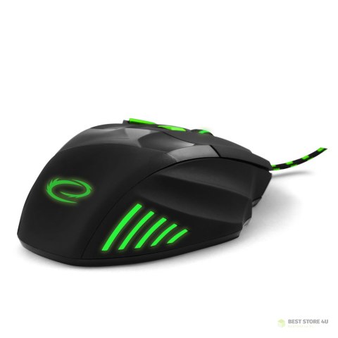 EGM201G Mysz przewodowa dla graczy 7D optyczna USB MX201 Wolf zielona EGM201G Mysz przewodowa dla graczy 7D optyczna USB MX201 Wolf zielona