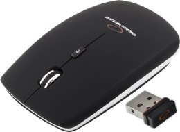 EM120K Mysz bezprzewodowa 2.4GHz 4D optyczna USB Saturn czarna