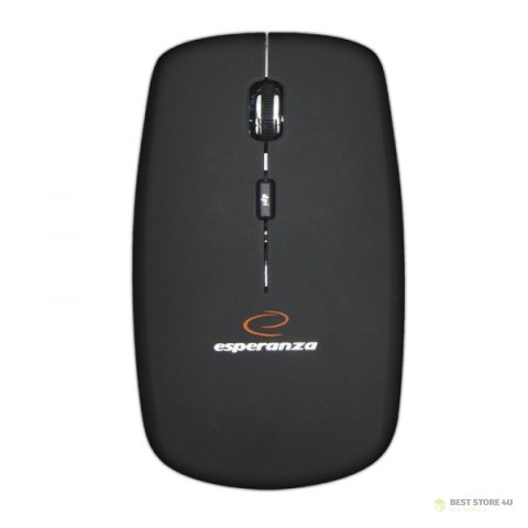 EM120K Mysz bezprzewodowa 2.4GHz 4D optyczna USB Saturn czarna EM120K Mysz bezprzewodowa 2.4GHz 4D optyczna USB Saturn czarna