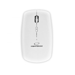 EM120W Mysz bezprzewodowa 2.4GHz 4D optyczna USB Saturn biała