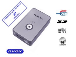 Zmieniarka cyfrowa emulator MP3 USB SD HYUNDAI 8PIN... (NVOX NV1080A HYUNDAI 8PIN)