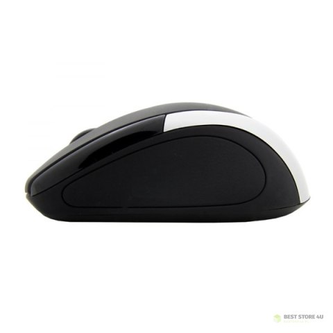 EM101S Mysz bezprzewodowa 2.4GHz 3D optyczna USB Antares srebrna EM101S Mysz bezprzewodowa 2.4GHz 3D optyczna USB Antares srebrna