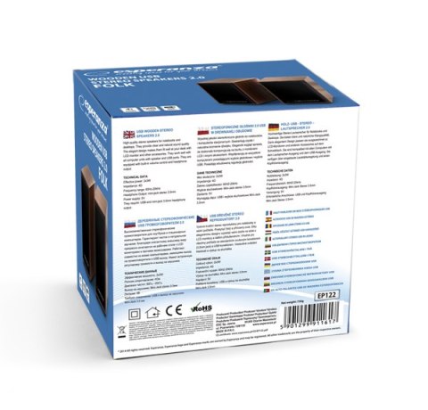 EP122 Głośniki 2.0 Folk Esperanza