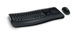 Microsoft Comfort Keyboard 5050 PP4-00019 Keyboard and mouse, Wireless, Keyboard layout EN, USB, Black, No, Wireless connection