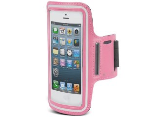 Etui na telefon na ramię różowy 4,8" Maclean MC-405 P