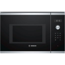 Bosch Microwave Oven BFL554MS0 Built-in, 31.5 L, Retractable, Rotary knob, Start button, Touch Control, 900 W, Stainless steel,