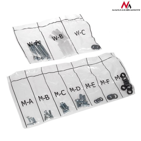 Uchwyt TV 23"-42" z półką na DVD 30kg VESA 200x200 Maclean MC-771