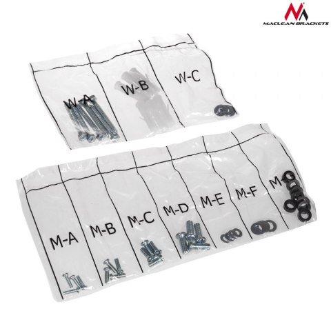 Uchwyt TV 32"-55" z półką na DVD 30kg VESA 400x400 Maclean MC-772