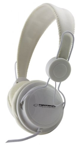 EH148W Esperanza słuchawki audio sensation białe