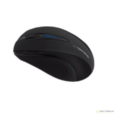 EM101K Mysz bezprzewodowa 2.4GHz 3D optyczna USB Antares czarna EM101K Mysz bezprzewodowa 2.4GHz 3D optyczna USB Antares czarna