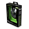EGM401KG Mysz przewodowa dla graczy 7D optyczna USB MX401 Hawk czarno-zielona